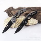 Valkyrie w33 Paslanmaz Çelik Kamp Av Bıçağı Katlanır Çakı GRİ