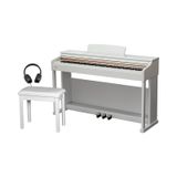 Valler Pm60 Wh Beyaz 88 Tuş Ağırlıklı Dijital Piyano Tabure + Kulaklık Hediyeli