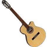 Valler VGX305 Naturel Cutaway Ince Kasa Perdesiz Elektro Gitar