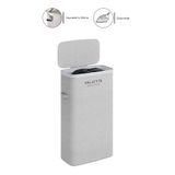 valletta Paloma 40l Tek Yıkanabilir Bölmeli Katlanabilir Kumaş Kirli Çamaşır Sepeti Light Gray
