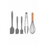 VALLETTA VLT1132 FUGAZİ 5'Lİ SPATULA SET GRİ