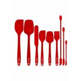 VALLETTA VLT1172 DRONGO 9'LU SPATULA SET KIRMIZI