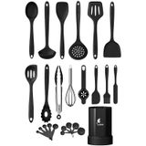 Vallettamaracas Isıya Dayanıklı Silikon Spatula Seti 25 Parça