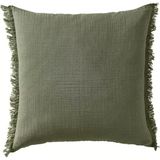 VALLKRASSING kırlent kılıfı, gri-yeşil gri-yeşil 50x50 cm
