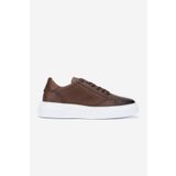 Valmenti Cess Erkek Kahverengi Floter Hakiki Deri Sneakers & Spor Ayakkabı 04 2509 ERK AYK Y24