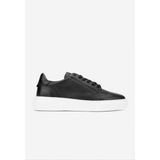Valmenti Cess Erkek Siyah Floter Deri Sneakers & Spor Ayakkabı 04 2509 Erk Ayk Y24