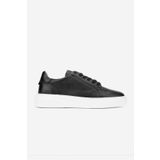 Valmenti Cess Erkek Siyah Floter Hakiki Deri Sneakers & Spor Ayakkabı 04 2509 ERK AYK Y24