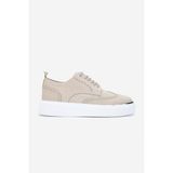 Valmenti Erkek Deri Bej Sneakers & Spor Ayakkabı 352 22284 Erk Ayk Y25 Bej Nbk