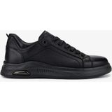Valmenti Erkek Deri Siyah Deri Sneakers & Spor Ayakkabı 298 2797-9697 Erk Ayk Y25 Sıyah Dr