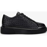 Valmenti Erkek Deri Siyah Sneakers & Spor Ayakkabı 352 22214 Erk Ayk Y25 Sıyah Orgu