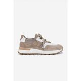 Valmenti Erkek Deri Sneakers & Spor Ayakkabı 1093 1235 Erk Ayk Y25 Syh/Grı Bsk - Bej