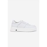 Valmenti Erkek Deri Sneakers & Spor Ayakkabı 298 2965-8223 Erk Ayk Y25 Beyaz Gt