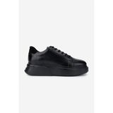 Valmenti Erkek Deri Sneakers & Spor Ayakkabı 771 35110 Erk Ayk Y25 Sıyah Dr/syh - Siyah
