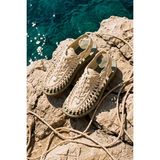 Valmenti Erkek Deri & Tekstil Bej Düz Sandalet 381 23525 Erk Sndlt Y26 Bej
