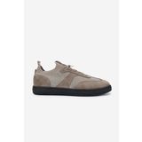 Valmenti Erkek Deri & Tekstil Vizon Sneakers & Spor Ayakkabı 698 1149-4 ERK AYK SK24-25 VIZON TRIKO