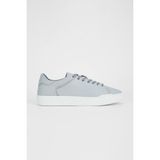 Valmenti Erkek Gri Deri Sneakers & Spor Ayakkabı 167 7046 Erk Ayakkabı Y23