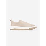 Valmenti Erkek Hakiki Deri Bej Floter Sneakers & Spor Ayakkabı