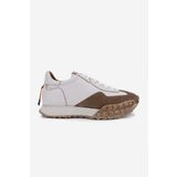 Valmenti Erkek Hakiki Deri Bej Sneakers & Spor Ayakkabı 325 2891-440 ERK AYK Y25 BEJ/TRCN SUET