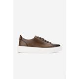 Valmenti Erkek Hakiki Deri Ceviz Sneakers & Spor Ayakkabı