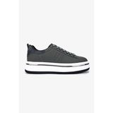 Valmenti Erkek Hakiki Deri Gri Sneakers & Spor Ayakkabı 381 21618 ERK AYK Y25 GRI