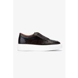 Valmenti Erkek Hakiki Deri Kahverengi Sneakers & Spor Ayakkabı 537 3446 ERK AYK Y24 KAHVE YLN
