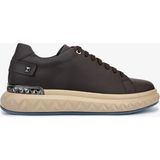 Valmenti Erkek Hakiki Deri Kahverengi Sneakers & Spor Ayakkabı 698 1225-7 Erk Ayk SK25-26 Kahve Met