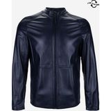 Valmenti Erkek Hakiki Deri Lacivert Deri Mont 1000 032 Erk Derımont Y25 Lacı Dokme - XL