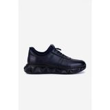 Valmenti Erkek Hakiki Deri Lacivert Sneakers & Spor Ayakkabı 298 2602-6200 ERK AYK SK25-26 LACIVERT