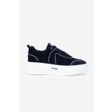Valmenti Erkek Hakiki Deri Lacivert Süet Sneakers & Spor Ayakkabı