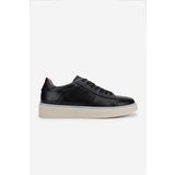 Valmenti Erkek Hakiki Deri Siyah Deri Sneakers & Spor Ayakkabı 233 5629 ERK AYK Y25 SIYAH DR