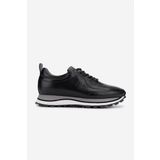 Valmenti Erkek Hakiki Deri Siyah Deri Sneakers & Spor Ayakkabı 383 VAL-4516 ERK AYK Y25 SIYAH DR
