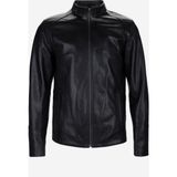 Valmenti Erkek Hakiki Deri Siyah Eskitme Deri Mont 1000 033 Erk Derımont Y25 Sıyah Eskıtme - 2XL
