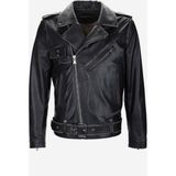 Valmenti Erkek Hakiki Deri Siyah Eskitme Deri Mont 993 Falcon Erk Derımont SK25/26 Sıyah Eskıtme - 2XL