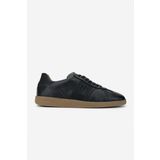 Valmenti Erkek Hakiki Deri Siyah Floter Sneakers & Spor Ayakkabı 1093 2267 ERK AYK SK24-25 SIYAH FLTR