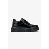 Valmenti Erkek Hakiki Deri Siyah Rugan Sneakers & Spor Ayakkabı 381 22035 ERK AYK SK25-26 SIYAH KRSK RGN