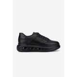 Valmenti Erkek Hakiki Deri Siyah Sneakers & Spor Ayakkabı 298 3192-7585 ERK AYK SK25-26 SIYAH