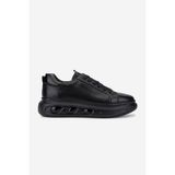Valmenti Erkek Hakiki Deri Siyah Sneakers & Spor Ayakkabı 298 3194-7585 ERK AYK SK25-26 SIYAH ATLAS