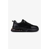Valmenti Erkek Hakiki Deri Siyah Sneakers & Spor Ayakkabı 298 3203-1626 ERK AYK SK25-26 SYH DNT/SYH
