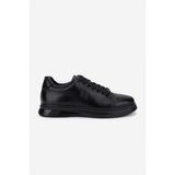 Valmenti Erkek Hakiki Deri Siyah Sneakers & Spor Ayakkabı 298 VAL-3259-8086 ERK AYK SK25-26 SIYAH