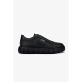 Valmenti Erkek Hakiki Deri Siyah Sneakers & Spor Ayakkabı 352 23386 ERK AYK SK25-26 SIYAH BSK