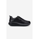 Valmenti Erkek Hakiki Deri Siyah Sneakers & Spor Ayakkabı 381 22539 Erk Ayk SK25-26 Sıyah