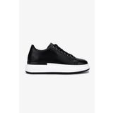 Valmenti Erkek Hakiki Deri Siyah Sneakers & Spor Ayakkabı 381 VAL-19669 ERK AYK Y25 SIYAH