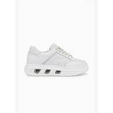 Valmenti Erkek Kırık Beyaz Hakiki Deri Sneakers & Spor Ayakkabı