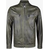 Valmenti Erkek Olive Hakiki Deri Deri Mont 571 Smr 767 Erk Dr Mont SK23/24 - 2XL