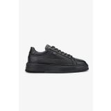 Valmenti Erkek Siyah Floter Hakiki Deri Sneakers & Spor Ayakkabı