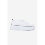 Valmenti Kadın Deri Beyaz Sneakers & Spor Ayakkabı 1115 8026 Bn Ayk Y25 Beyaz Fltr