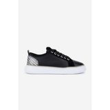 Valmenti Kadın Deri Siyah Floter Sneakers & Spor Ayakkabı 1115 1950 Bn Ayk Y25 Sıyah Fltr