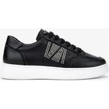 Valmenti Kadın Deri Siyah Floter Sneakers & Spor Ayakkabı 1116 1362-33 Bn Ayk Y25 Sıyah Fltr