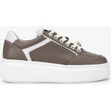 Valmenti Kadın Deri Vizon Sneakers & Spor Ayakkabı 1116 450 Bn Ayk Y25 Vızon