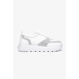 Valmenti Kadın Hakiki Deri Beyaz Sneakers & Spor Ayakkabı 1107 514 BN AYK SK25-26 BYZ/BYZ SUET/TASLI